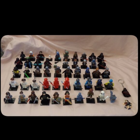 51pcs Large Lego & Custom Minifigure Lot-Star Wars Nexo Knights READ DESCRIPTION - Picture 8 of 8